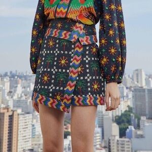 FARM Rio ColorfulMini Skirt